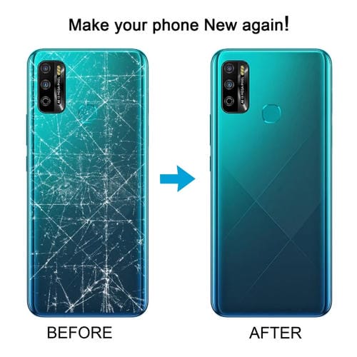 Back Cover of Battery Infinix Hot 9 Play X680 (Purple) Original