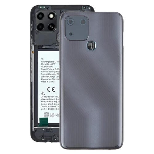 Couvercle arrière de batterie Infinix Smart 6 X6511 (Noir)