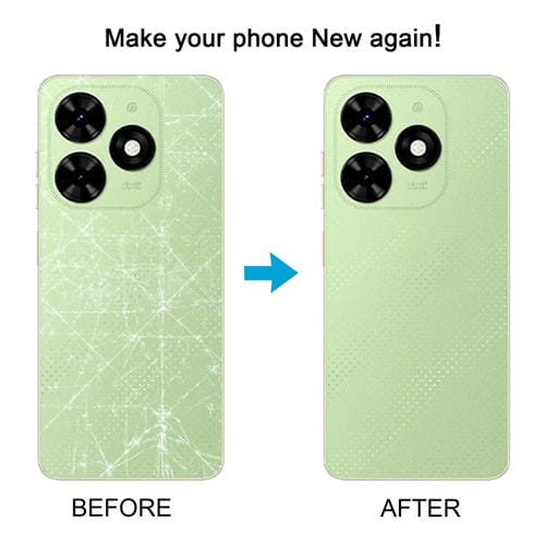 Tapa Trasera de Batería Tecno Spark Go (Verde)
