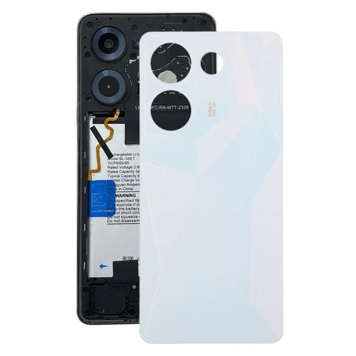 Couvercle arrière de batterie Tecno Camon 20 Pro (Blanche) Original