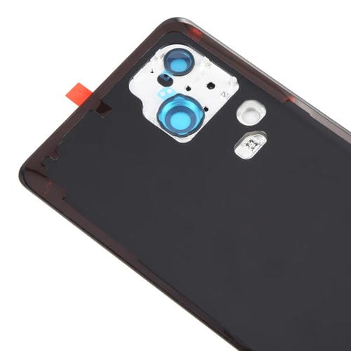 Couvercle arrière de batterie Vivo S18 5G avec couvercle de lentille de caméra (Noir)