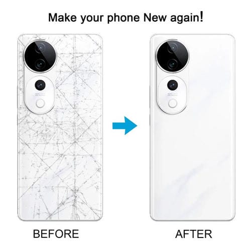 Tapa Trasera de Batería Vivo S19 Pro (Negro)