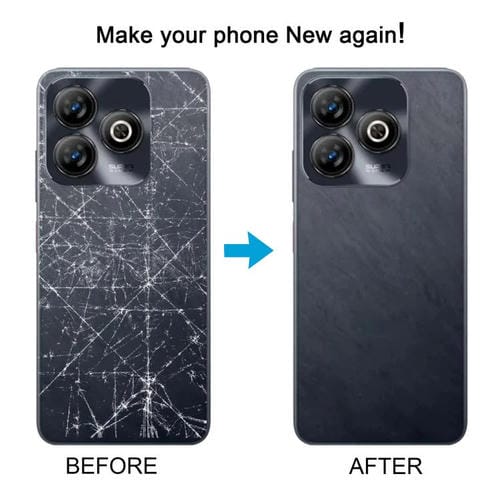 Back Battery Cover with Central Frame and Camera Lens Cover ZTE Blade A75 4G Z2359 (Green)