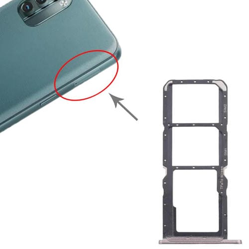 Vassoio Scheda SIM Originale Nokia G11 + Vassoio Micro SD (Dorato)