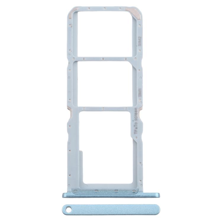 Original SIM-Kartenfach Nokia G21 + Original Micro-SD-Fach (Blau)