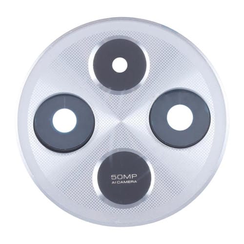 Cubierta de Lente de Cámara Trasera Original Xiaomi Redmi 14C 5G (Plata)