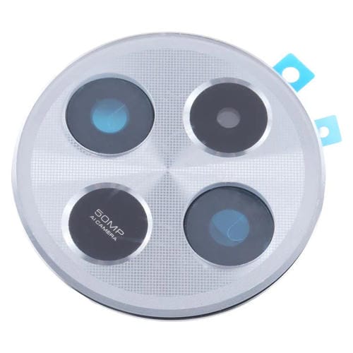 Cubierta de Lente de Cámara Trasera Original Xiaomi Redmi 14C 5G (Plata)