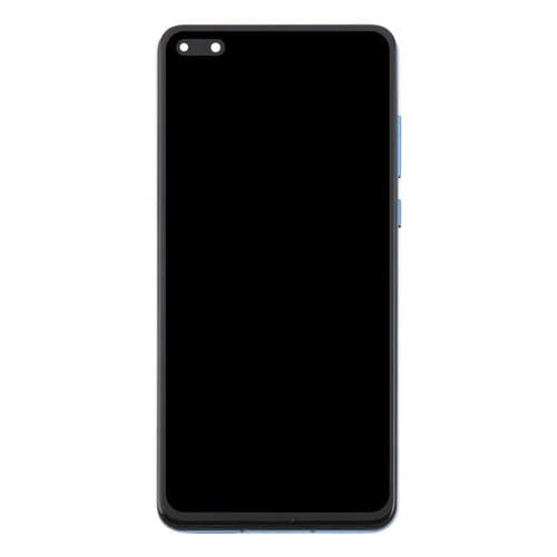 Schermo Completo TFT Huawei P40 e Cornice senza Impronte (Blu)