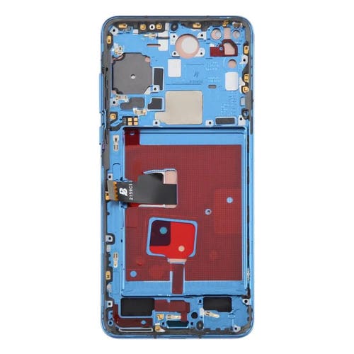 Ecrã Completo TFT Huawei P40 e Moldura sem Impressões Digitais (Azul)