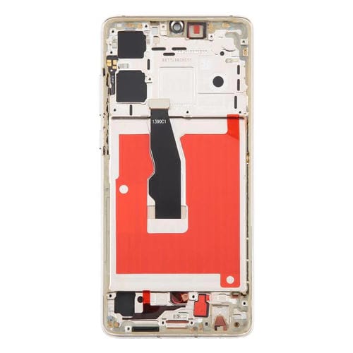 Ecrã Completo TFT Huawei P30 com Moldura sem Identificação de Impressões Digitais (Dourado)