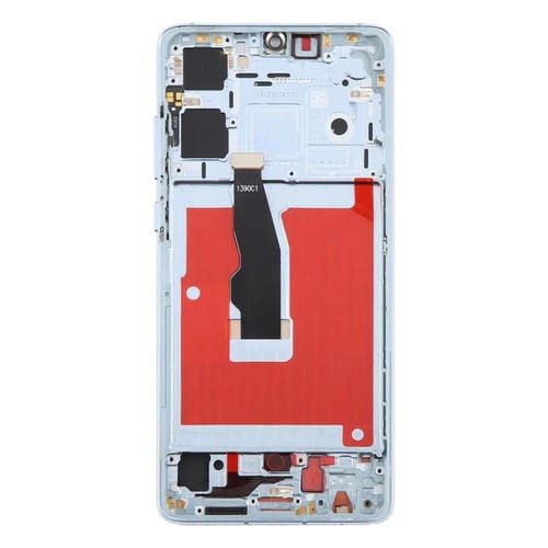 Schermo Completo TFT Huawei P30 con Cornice senza Identificazione delle Impronte Digitali (Blu)