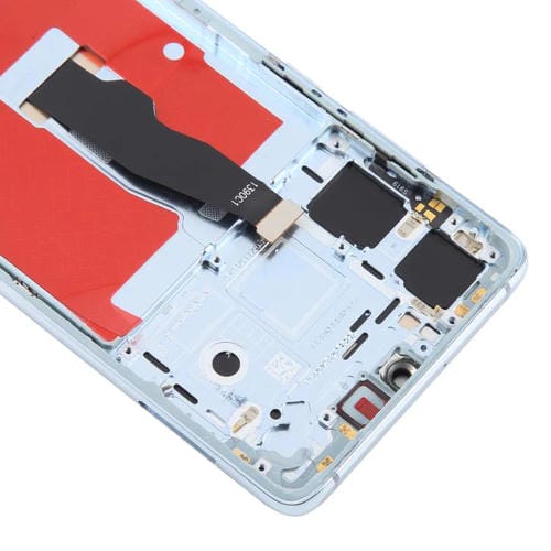 Schermo Completo TFT Huawei P30 con Cornice senza Identificazione delle Impronte Digitali (Blu)