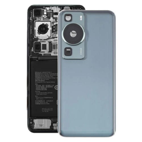 Dosseret de batterie et objectif d'appareil photo Huawei P60 (vert)