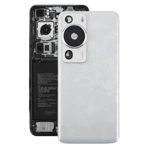 Back Battery Cover and Camera Lens Huawei P60 Pro (White)