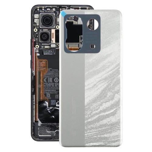 Tapa Trasera Batería Original Xiaomi Poco M7 Pro 5G (Plata)