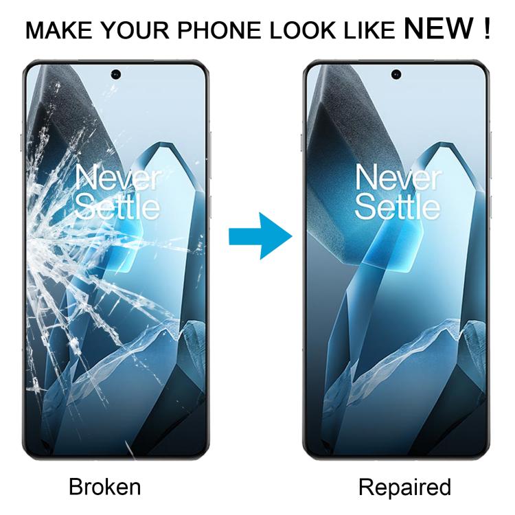 Outer Front Screen Glass OnePlus 13 Cph2655 Cph2653 Pjz110 with OCA Adhesive