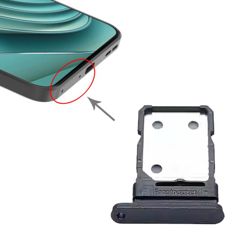 Tabuleiro Cartão SIM OnePlus Ace 2V Phk110 (Preto)