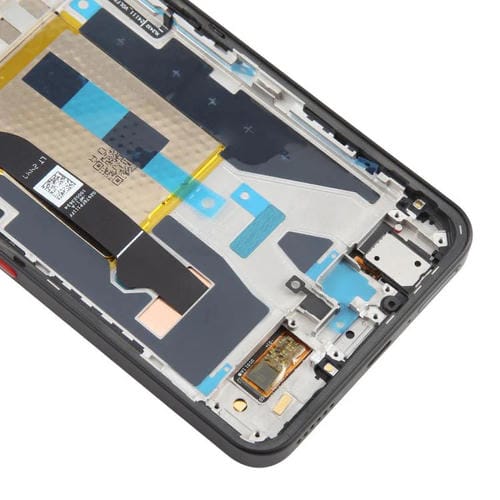 Vollbild Original AMOLED Nothing Phone 3A A059 und Rahmen (Schwarz)