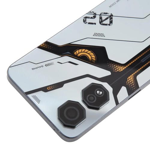 Rückseite des Akkudeckels und Kameraglas ZTE Nubia Neo 2 Z2352N (Silber)