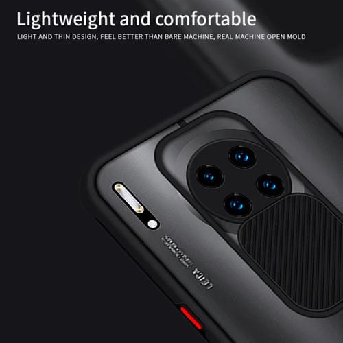 Para Huawei Mate 30 Pro MOFI Xing Dun Series PC + TPU Anti-peep Carcasa protectora todo incluido impermeable y anti-caída, Translúcido Frosted (Morado)