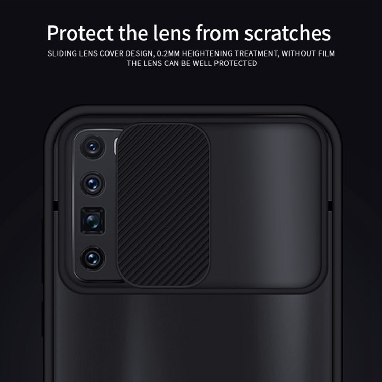 Para Huawei nova 7 Pro MOFI Xing Dun Series PC + TPU Anti-peep Carcasa protectora todo incluido impermeable y anti-caída, Translúcido Frosted (Morado)