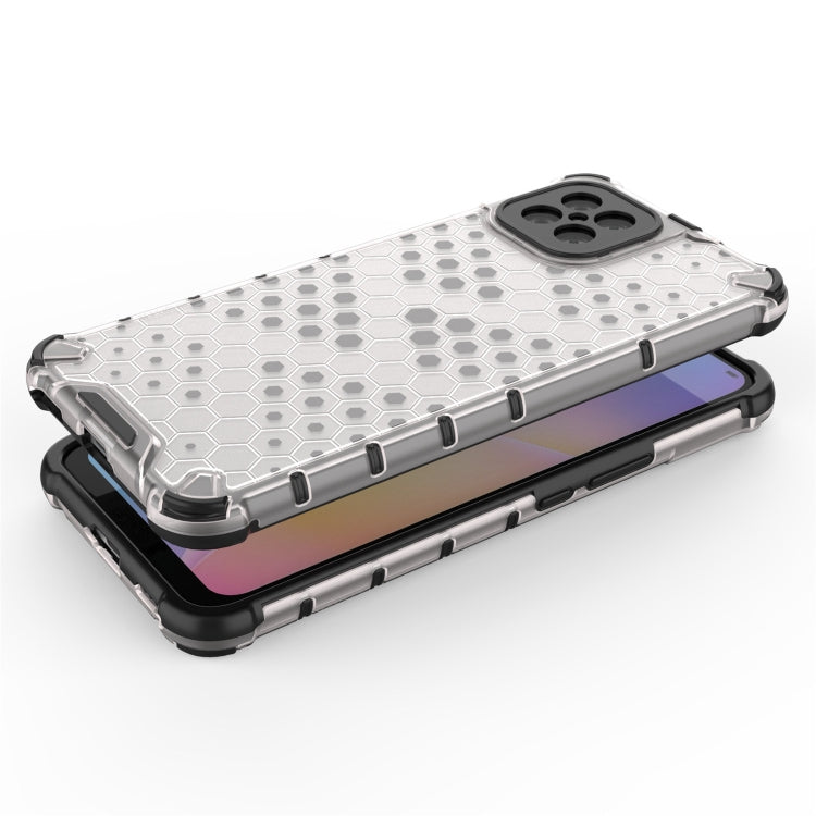 Para Huawei nova 8 SE a prueba de golpes Honeycomb PC + funda de TPU (gris)