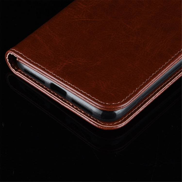 Para Nokia 5.4 R64 Funda protectora con solapa horizontal con textura con soporte y ranuras para tarjetas, billetera y marco de fotos