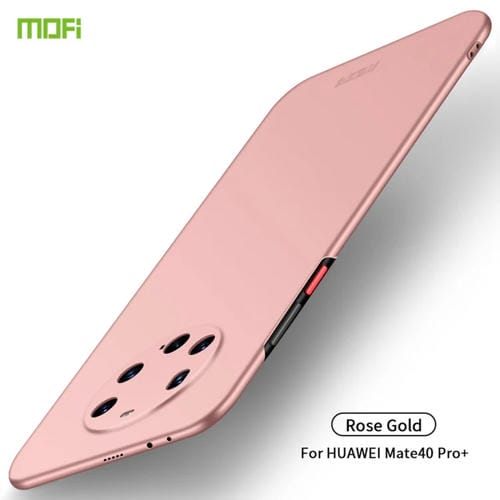 Para Huawei Mate 40 Pro + MOFI Frosted PC Estuche rígido ultrafino (oro rosa)