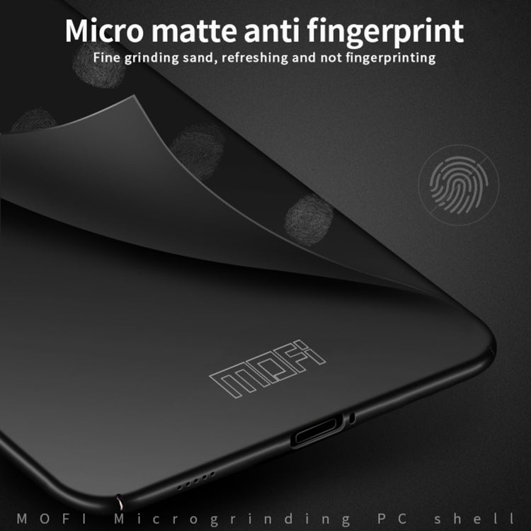 Para Huawei Nova 8 Pro Mofi Frosted PC Funda Duro Ultra-delgada (Negro)