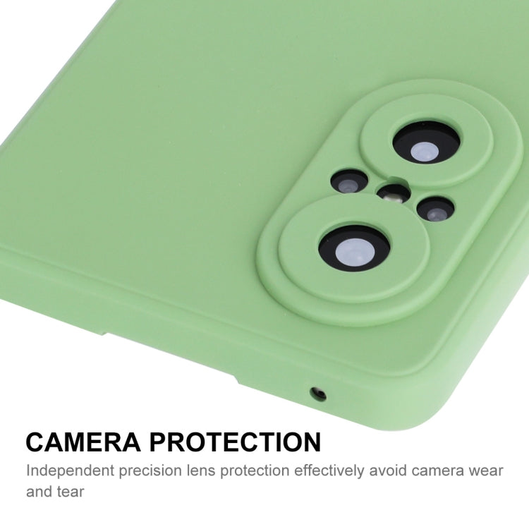 Para Huawei Nova 9 SE / Honor 50 SE ENKAY Funda de teléfono de silicona líquida a prueba de golpes (Negro)