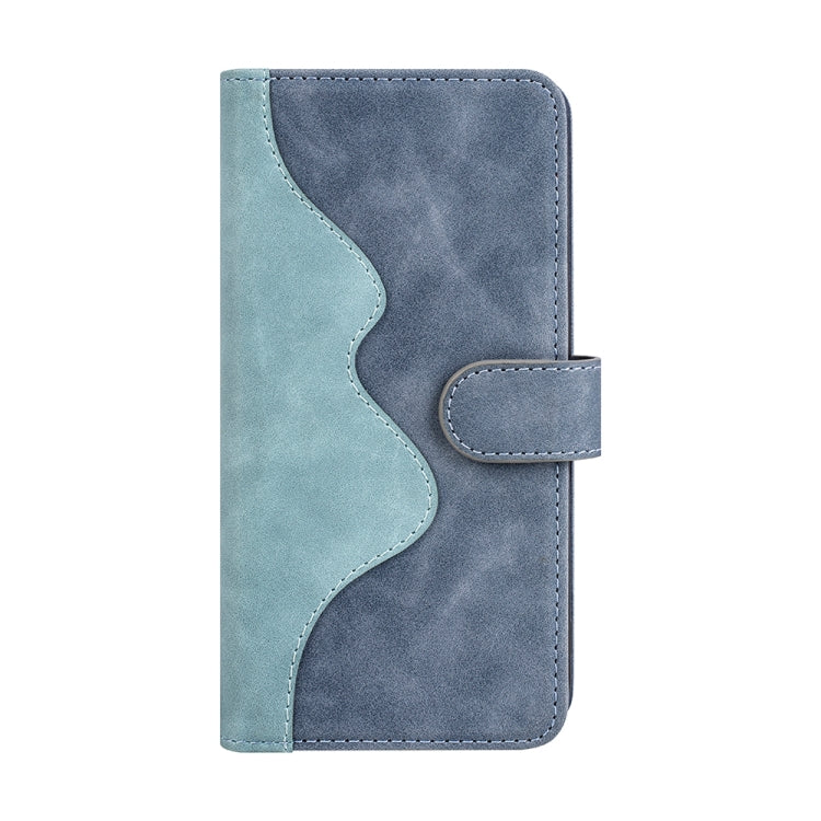 For ZTE Nubia Z40S Pro Stitching Horizontal Flip Leather Phone Case(Blue)