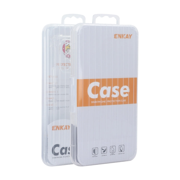 ENKAY Hat-Prince - Funda transparente de TPU a prueba de golpes para Samsung Galaxy M56