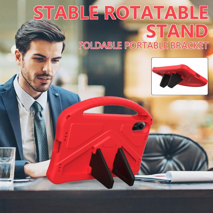 Funda de EVA a prueba de golpes con soporte para Xiaomi Redmi Pad 2 11 2025 (roja)