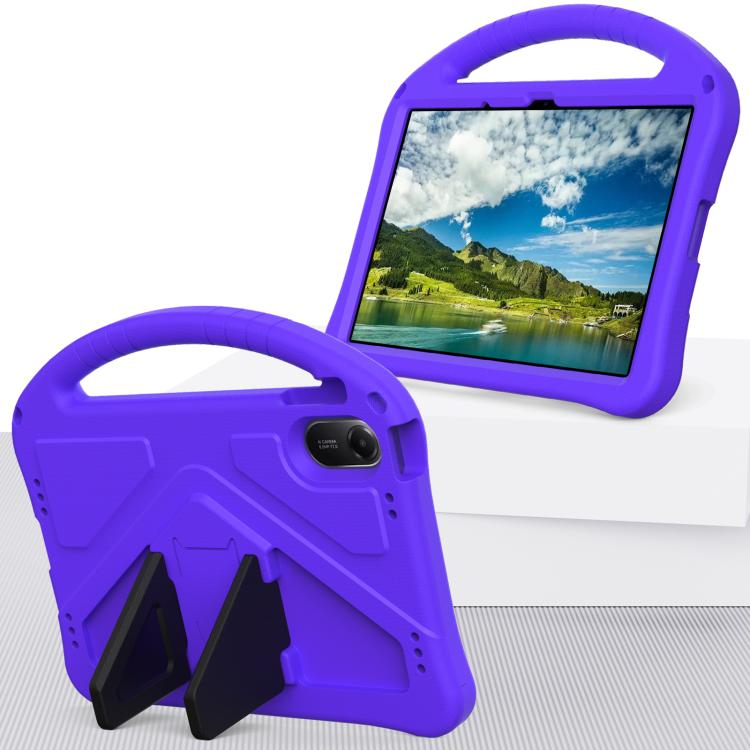 Funda de EVA a prueba de golpes con soporte para Xiaomi Redmi Pad 2 11 2025 (morada)