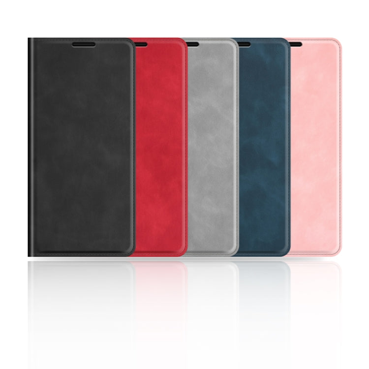 Funda de Cuero con Ventosa Magnética Retro-Skin para iPhone 16E (Negra)