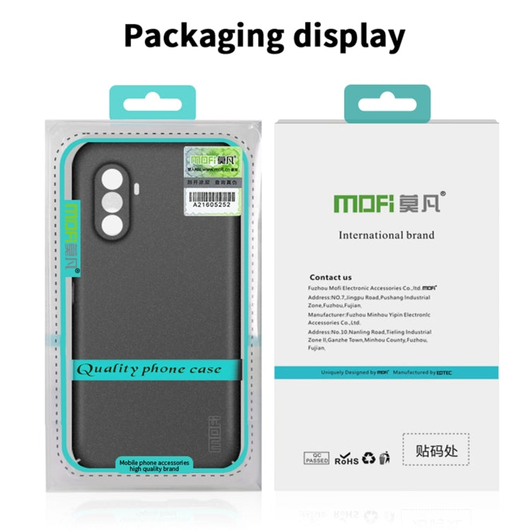 Funda ultrafina de PC esmerilada con todo incluido para Huawei nova 14 Ultra MOFI Fandun Series (verde)