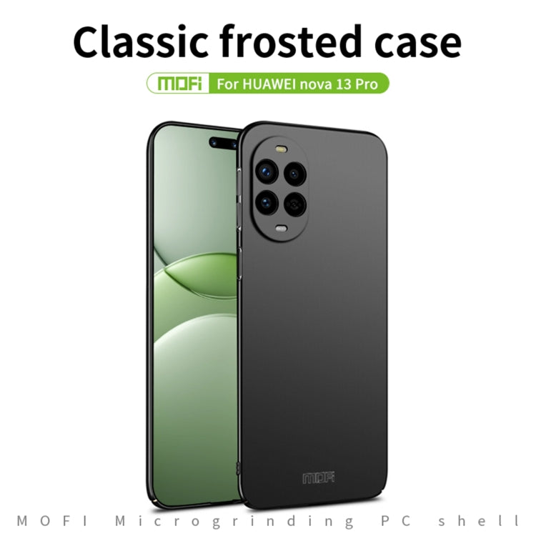 Funda Rígida Ultrafina Huawei Nova 13 Pro Mofi Micro-Frosted PC (Roja)