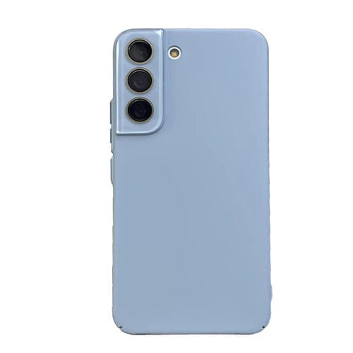 Para Samsung Galaxy S22 + 5G Leather Oil PC Estuche rígido para teléfono con todo incluido (azul)