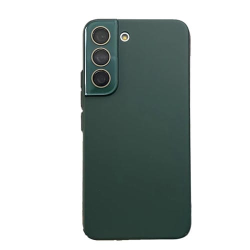 Para Samsung Galaxy S23 5G Leather Oil PC Estuche rígido para teléfono con todo incluido (verde)
