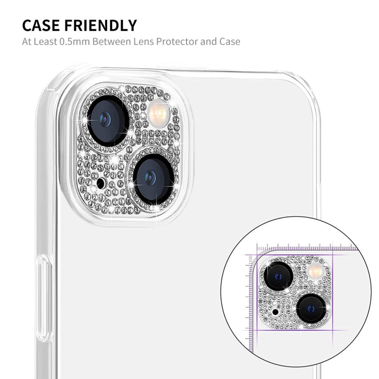Lente de Cámara + Protector Vidrio Templado Enkay Hat-Prince Blink Diamond para iPhone 15/15 Plus (Verde) - MOVILSTORE