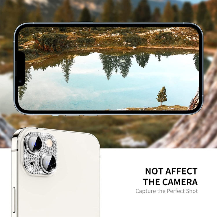 Lente de Cámara + Protector Vidrio Templado Enkay Hat-Prince Blink Diamond para iPhone 15/15 Plus (Verde) - MOVILSTORE