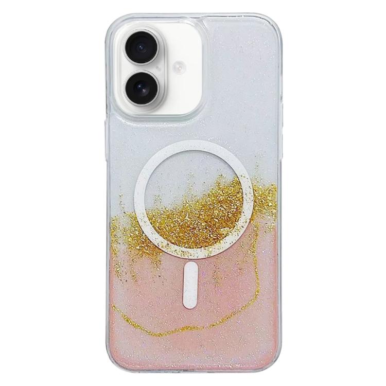 Funda Híbrida TPU con Magsafe para iPhone 16 (Rosa)