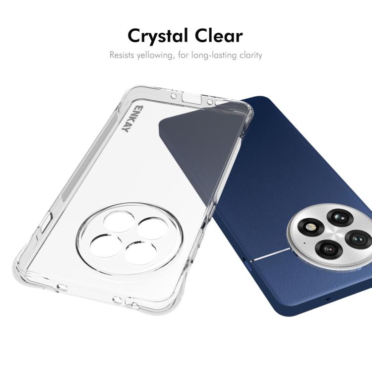 Funda para Teléfono Enkay Hat-Prince TPU Transparente a Prueba de Golpes para OnePlus Ace 5/5 Pro