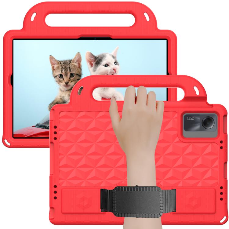 Funda de EVA a prueba de golpes para Samsung Galaxy Tab A9+ 10.95 Diamond Series (roja)