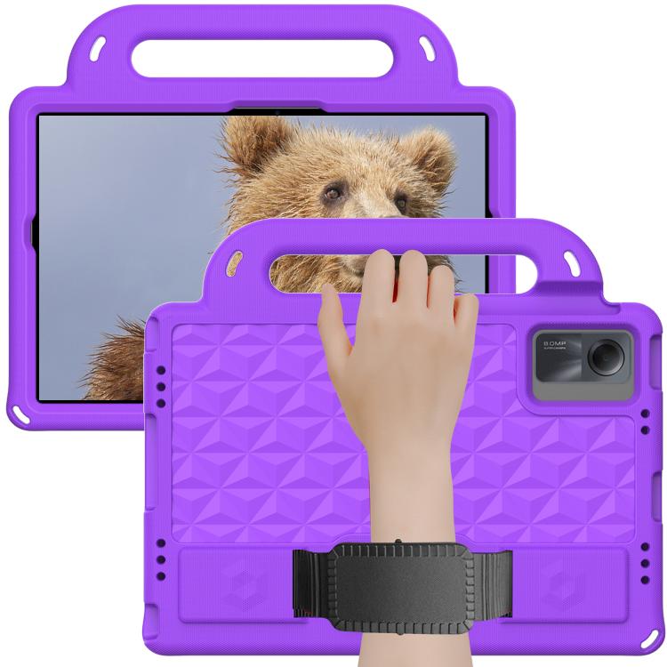 Funda de EVA a prueba de golpes para Samsung Galaxy Tab A9+ 10.95 Diamond Series (morada)