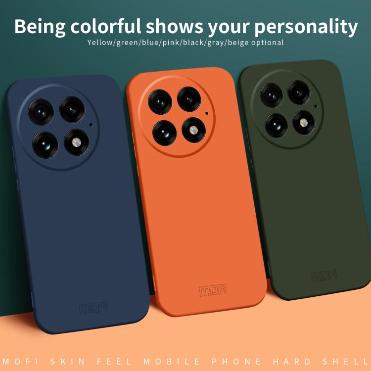 Funda para Teléfono OnePlus 13 Mofi Qin Series con PC Todo Incluido (Azul)