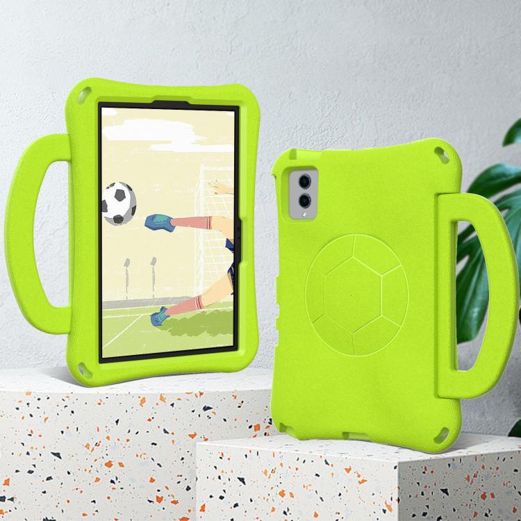 Funda de EVA a prueba de golpes para Xiaomi Redmi SE 11 2025/Pad 2 con forma de balón de fútbol (verde hierba)