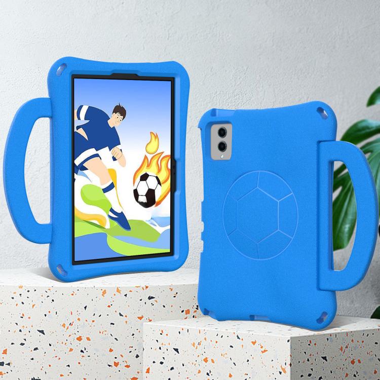 Funda de EVA a prueba de golpes con forma de balón de fútbol para Xiaomi Redmi SE 11 2025/Pad 2 (azul)