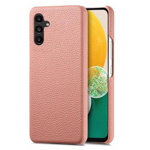 Funda Trasera para Samsung Galaxy A13 5G Litchi Oil Edge Cuero (Rosa)