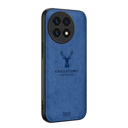 Funda para Teléfono OnePlus 13 con Diseño Cabeza de Ciervo Todo Incluido (Azul)
